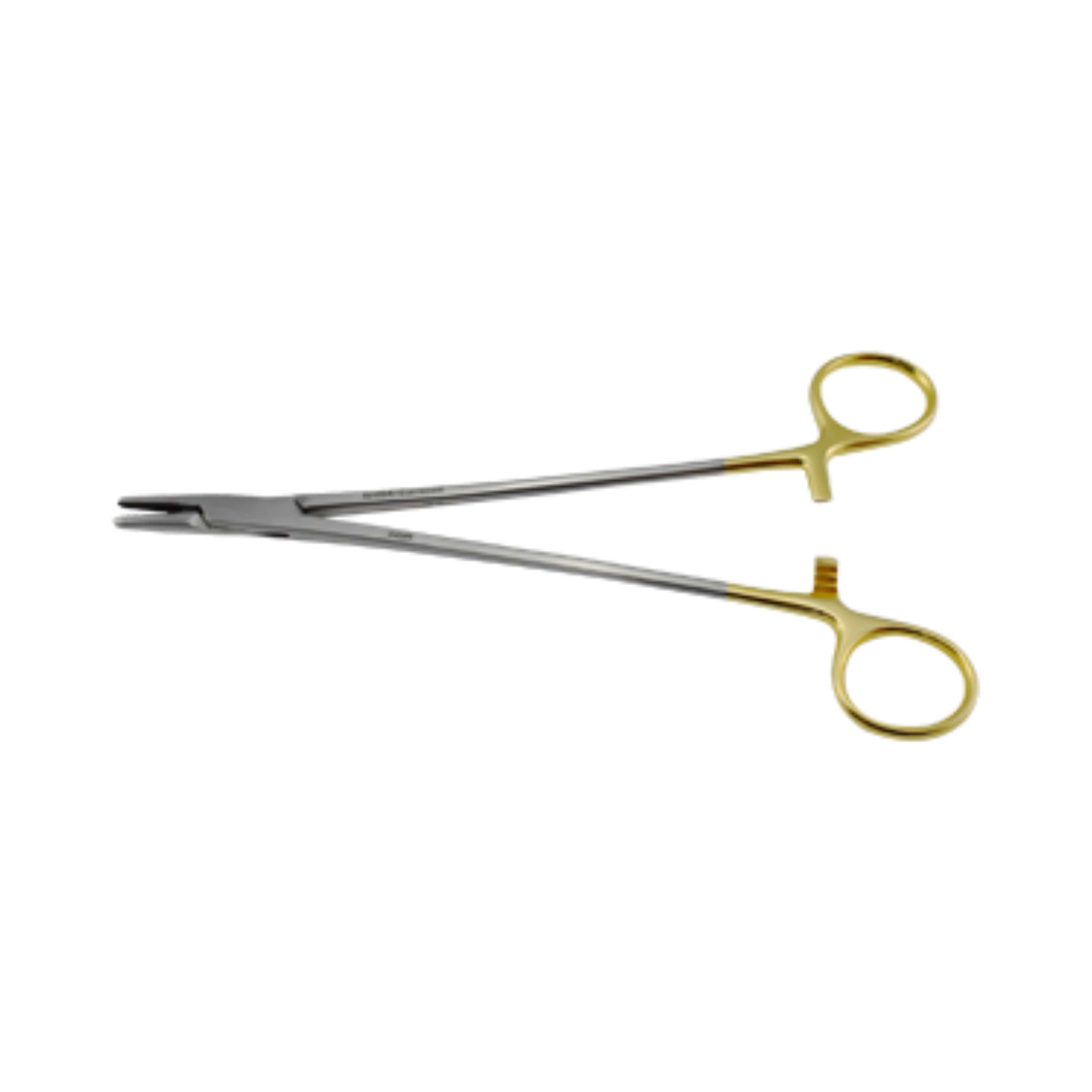 Surgical Instruments 16 Tungsten carbide surgical instruments with gold ring handles, CE certified